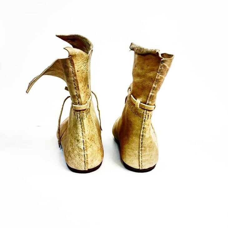 Historical shoes of the Middle Ages